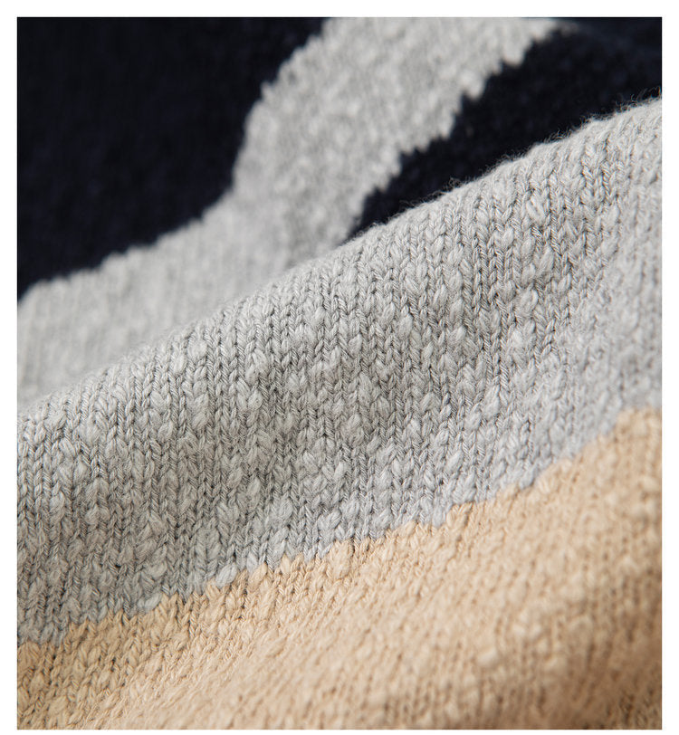 AKIBA boucle cotton sweater