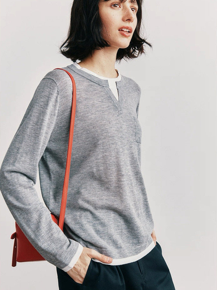 COZY merino wool base layer shirt