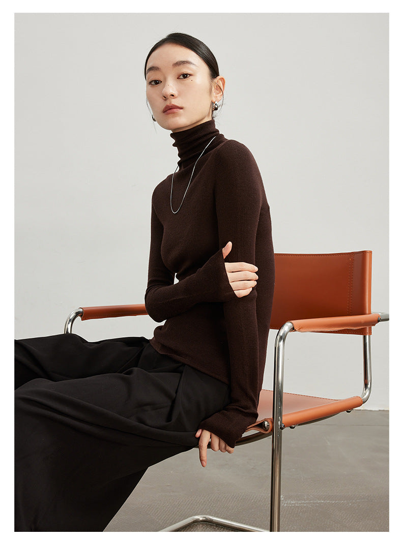 LUXURY pure merino seamless pull