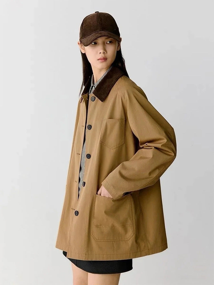 HUNTING suit color-blocking windbreaker