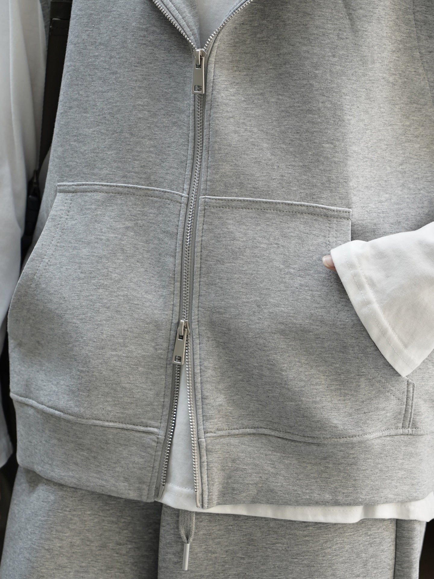 NUDE fleece soft waistcoat