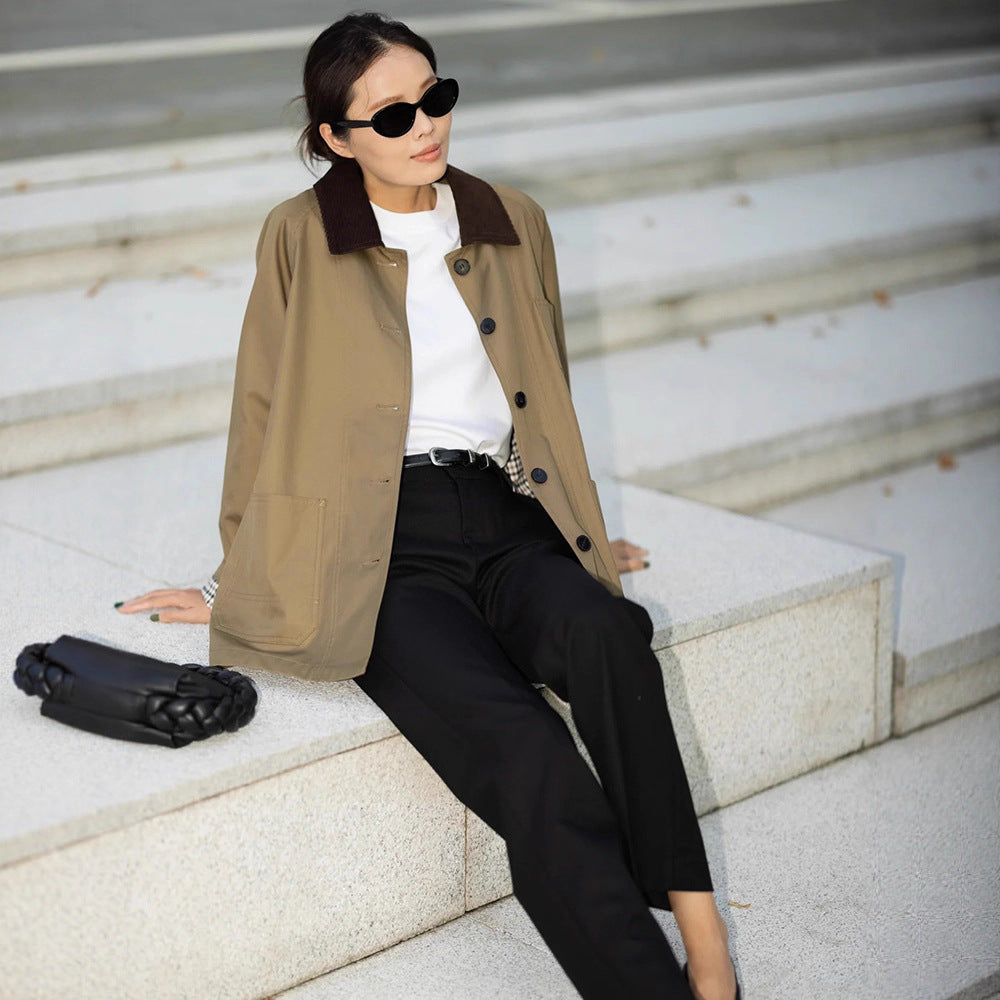 HUNTING suit color-blocking windbreaker