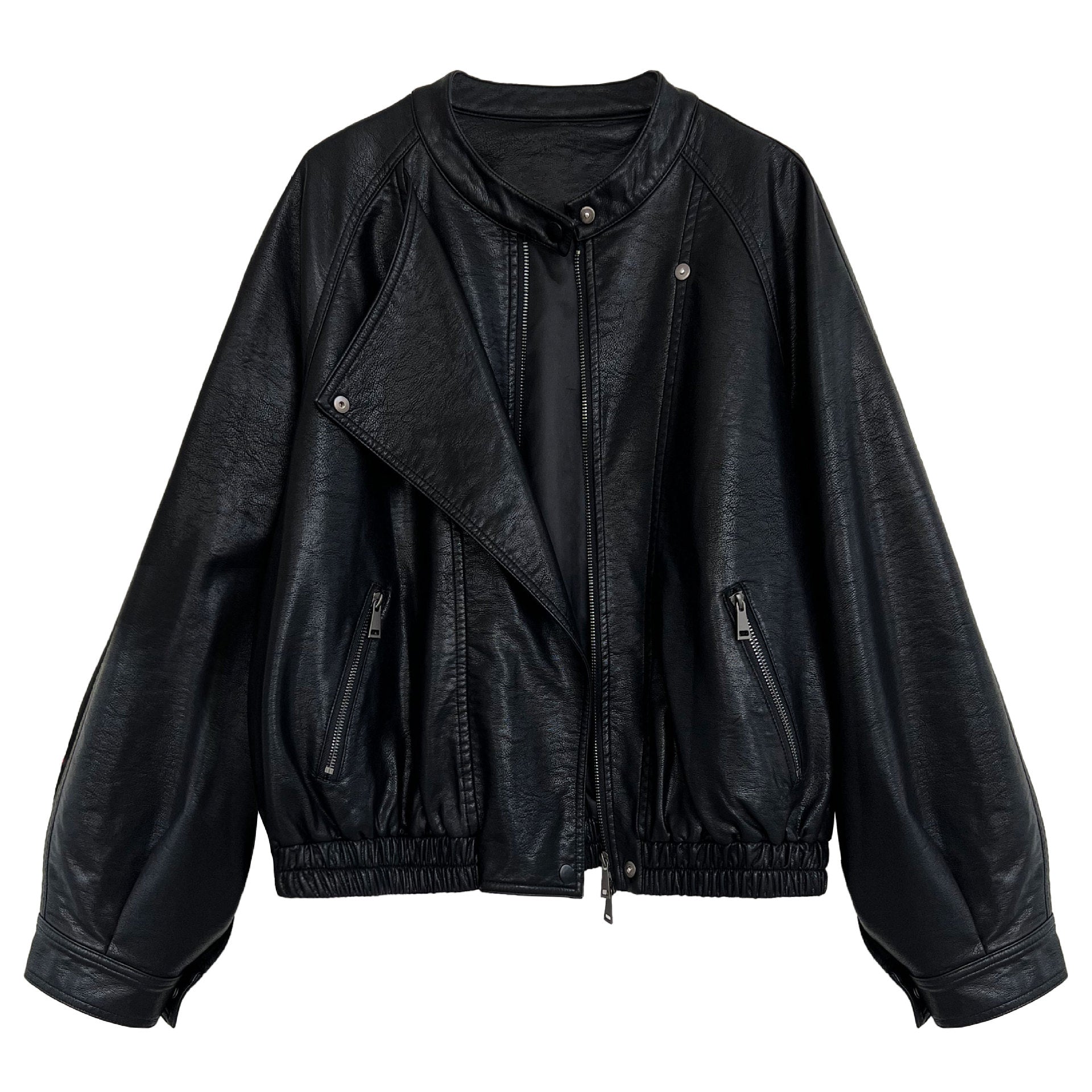 LUCY faux leather motorcycle jacket