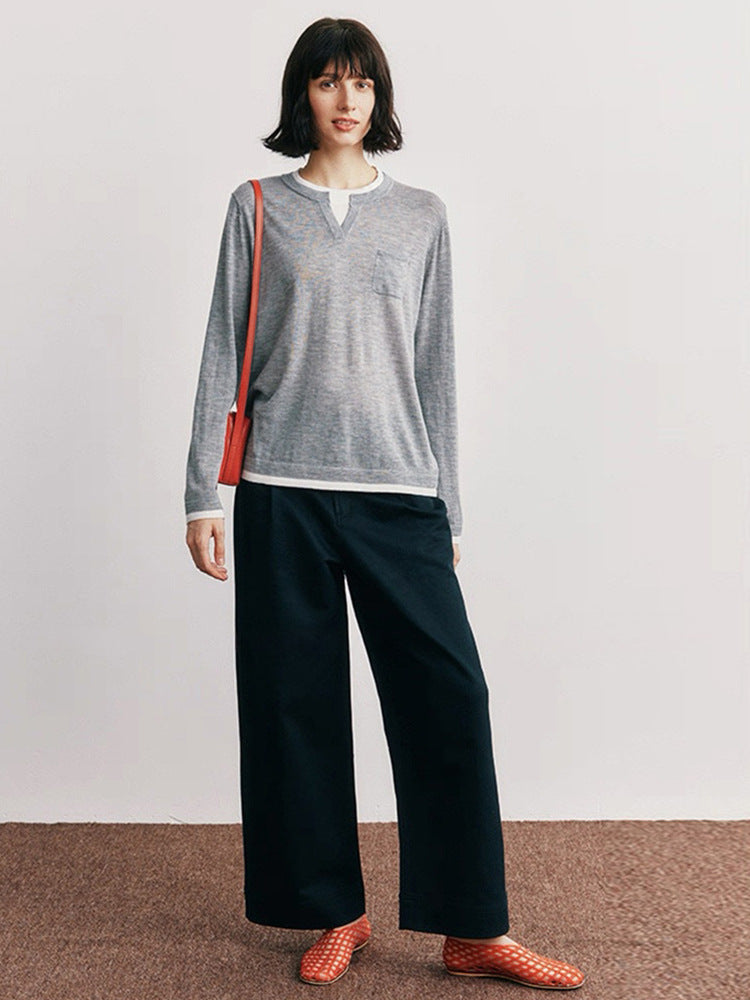 COZY merino wool base layer shirt