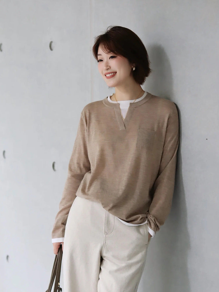 COZY merino wool base layer shirt