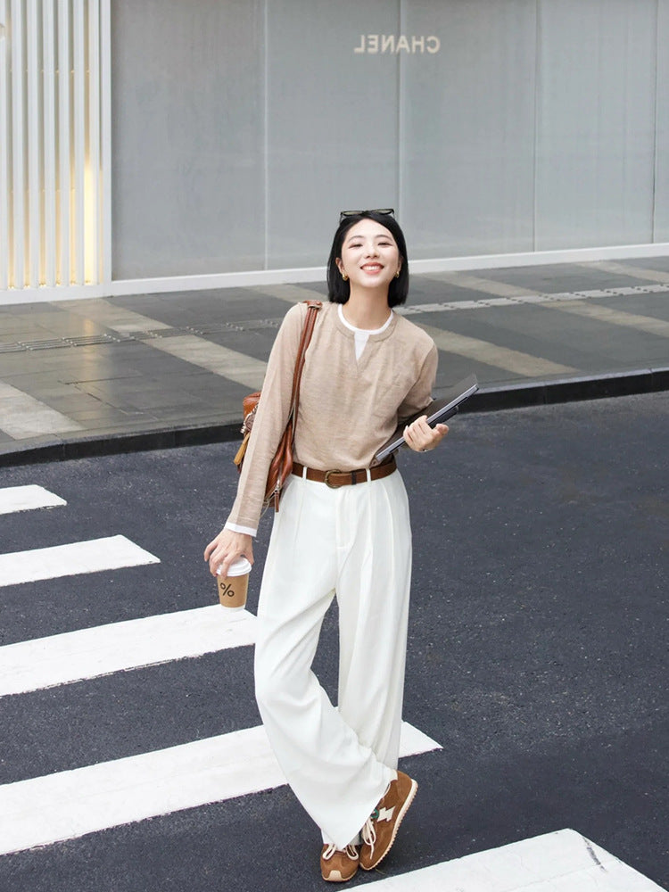 COZY merino wool base layer shirt