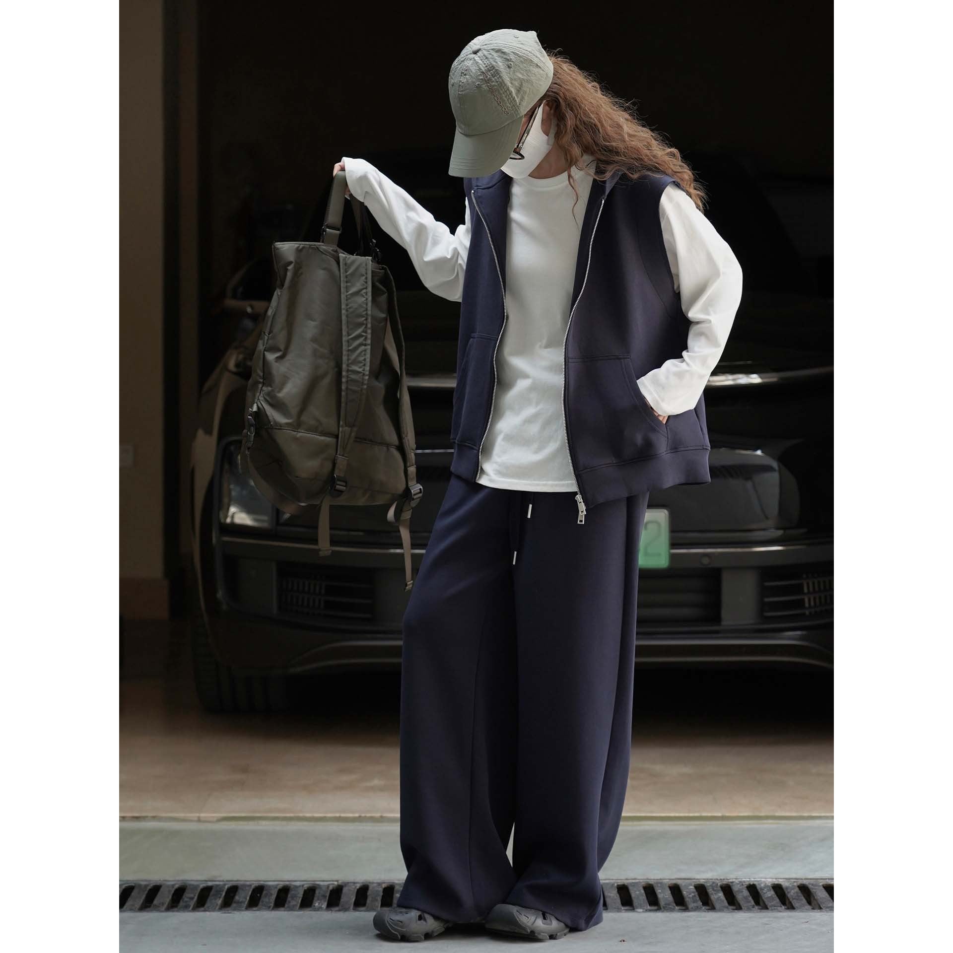 NUDE fleece soft waistcoat