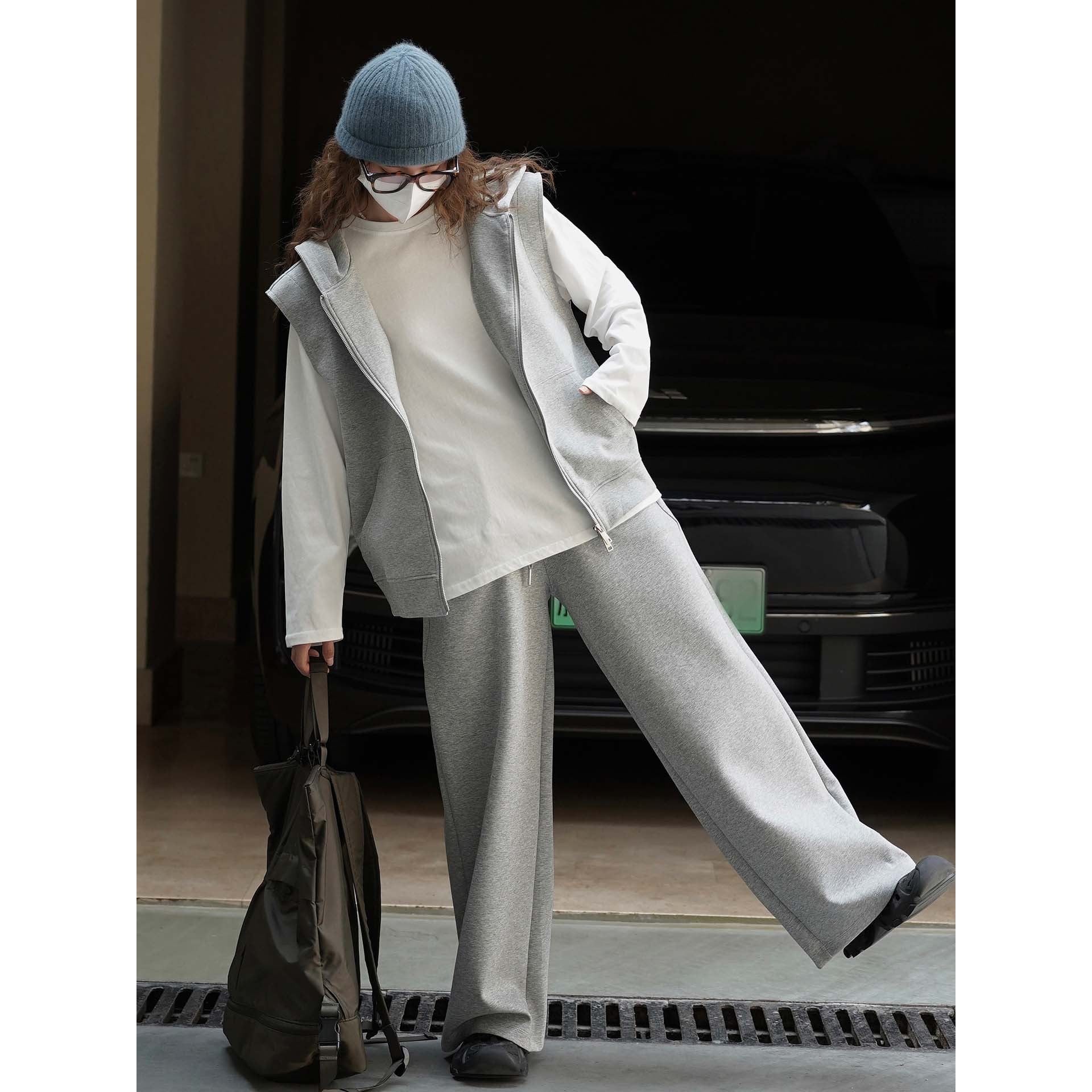 NUDE fleece soft waistcoat