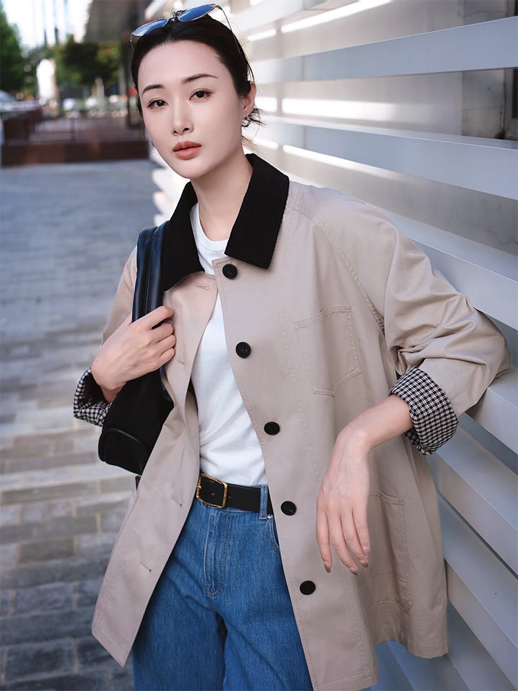 HUNTING suit color-blocking windbreaker