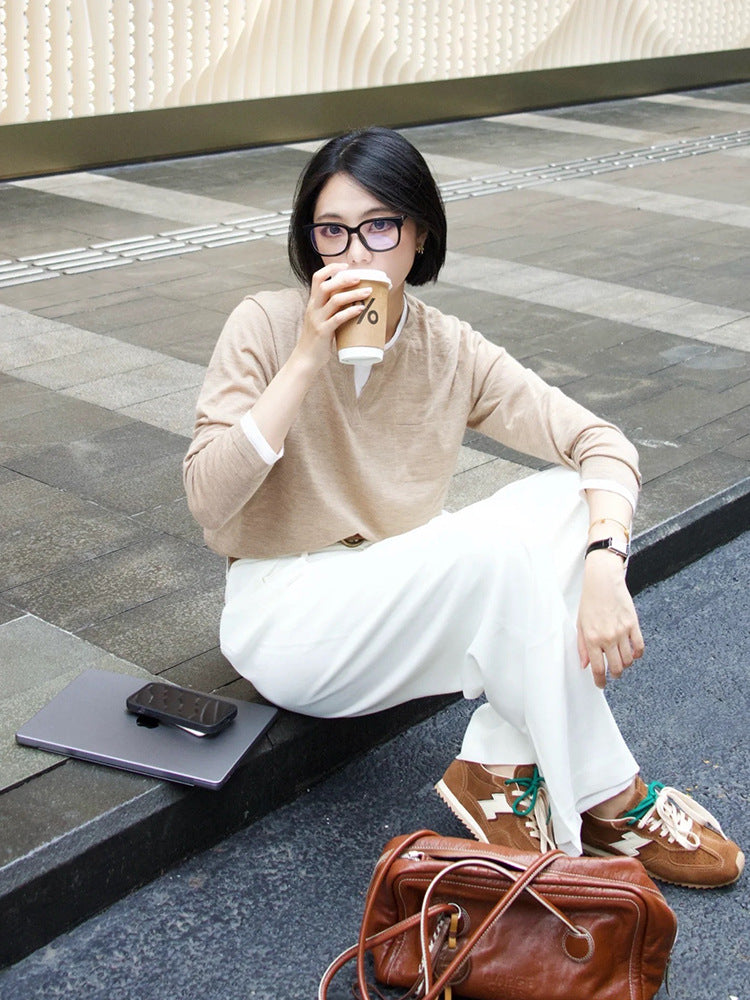COZY merino wool base layer shirt
