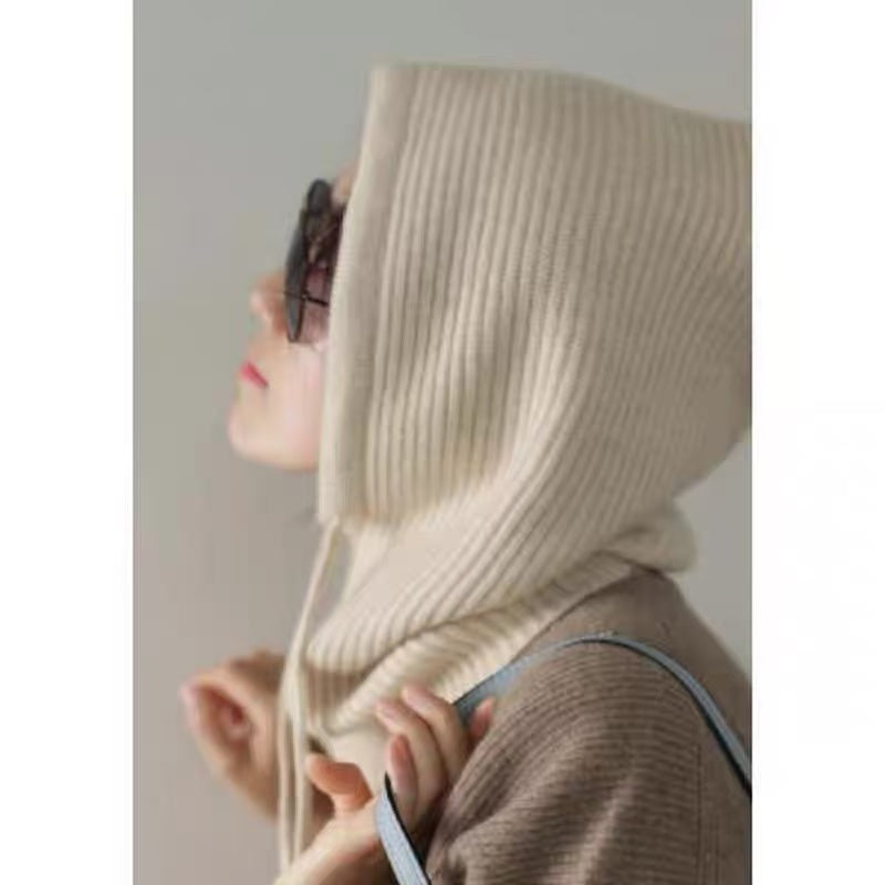 Balaclava beanie pure merino