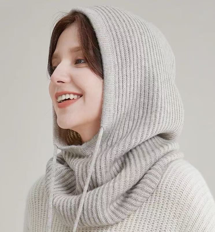 Balaclava beanie pure merino