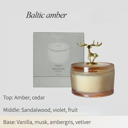Scented Candle Deer Horn
