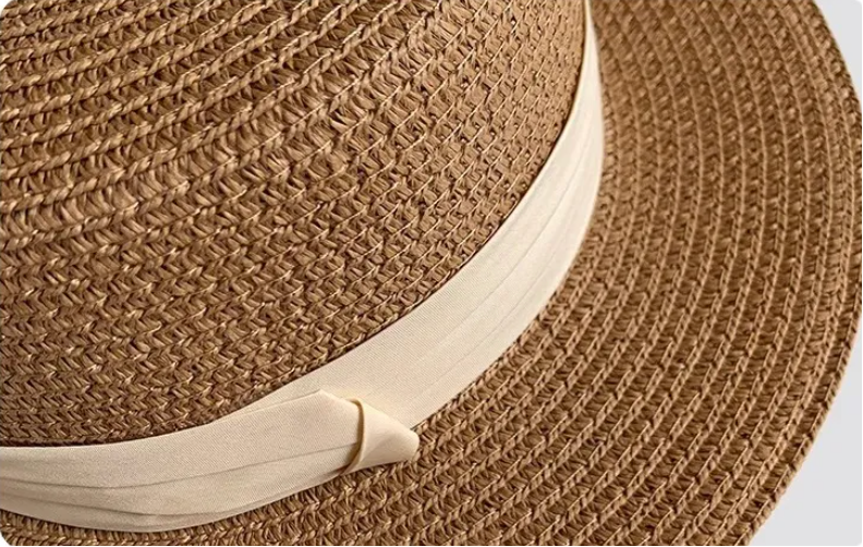 HERBEN vintage straw hat