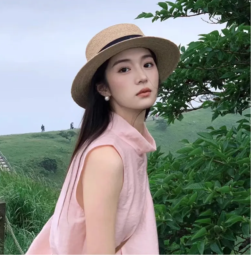 HERBEN vintage straw hat