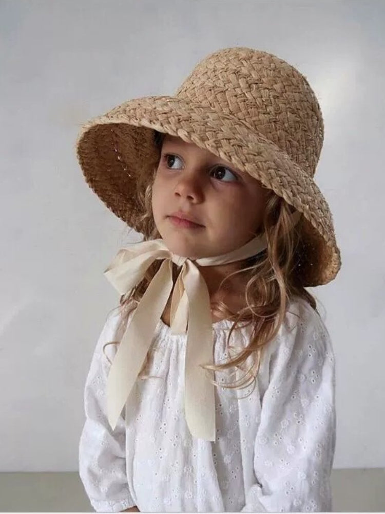 SWEET Hepburn raffia straw hat