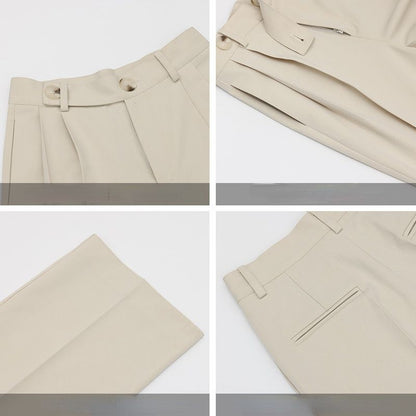 DEEMO tailored crop trousers