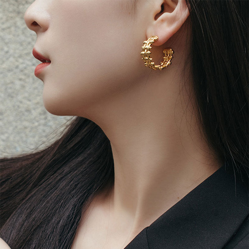 RETRO FENCE niche design earrings