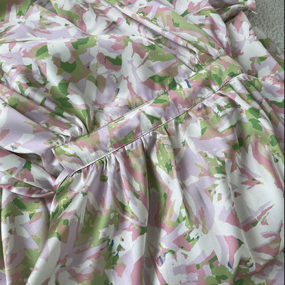 BLOSSOM floral romantic drape dress