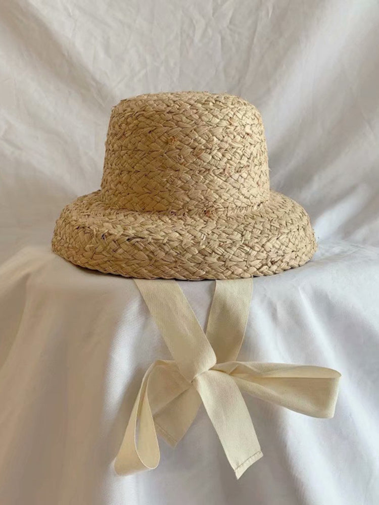 SWEET Hepburn raffia straw hat